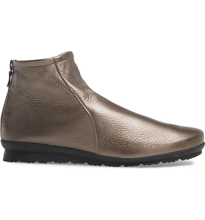 Shop Arche 'baryky' Boot In Moon Metallic Leather