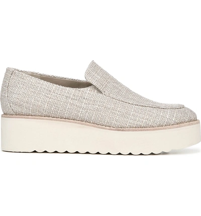 Shop Vince Zeta Platform Loafer In Ecru