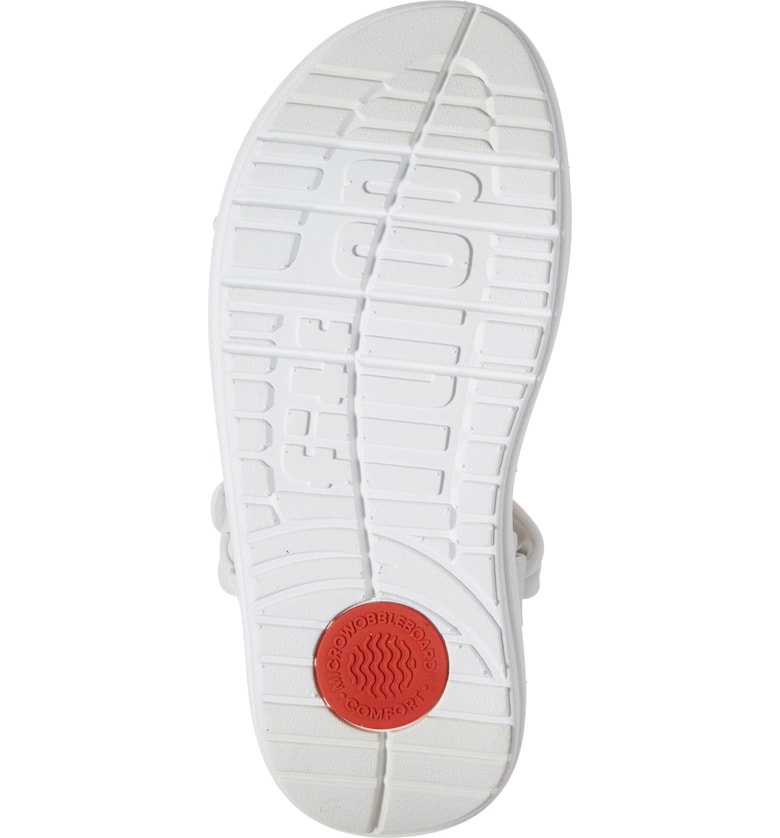 loosh webbing z strap sandals