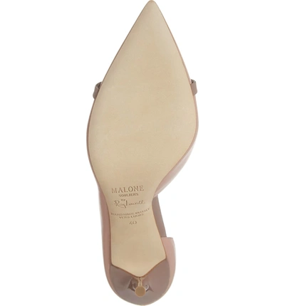 Shop Malone Souliers By Roy Luwolt Morrissey Wave Asymmetrical Pump In Dove Pink