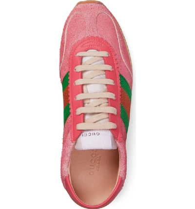 Shop Gucci Rocket Convertible Sneaker In Pink