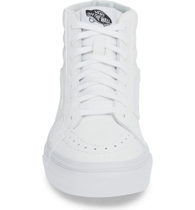 Shop Vans 'sk8-hi Reissue' Sneaker In True White