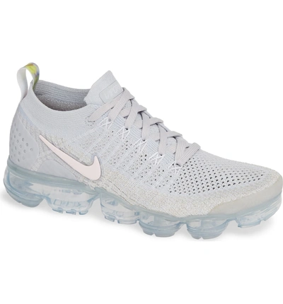 Shop Nike Air Vapormax Flyknit 2 Running Shoe In Pure Platinum/ Pink-white