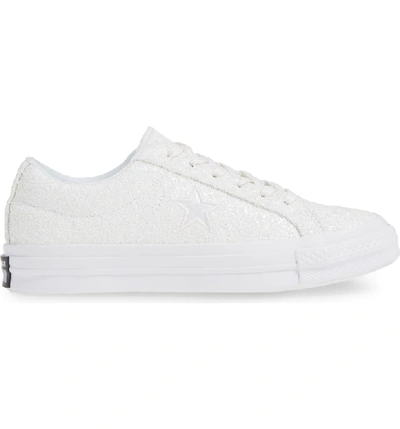 Shop Converse Chuck Taylor All Star One Star Glitter Low Top Sneaker In White