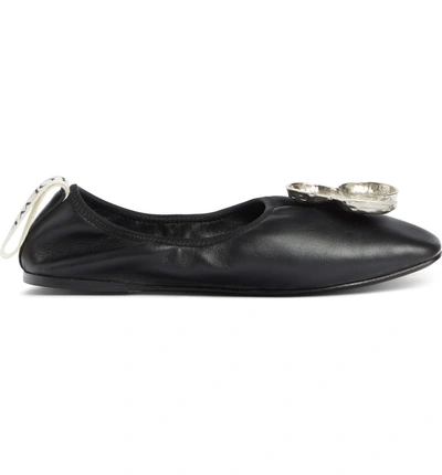 Loewe shamrock hot sale ballerina