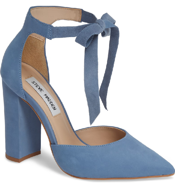 pearl blue nubuck steve madden