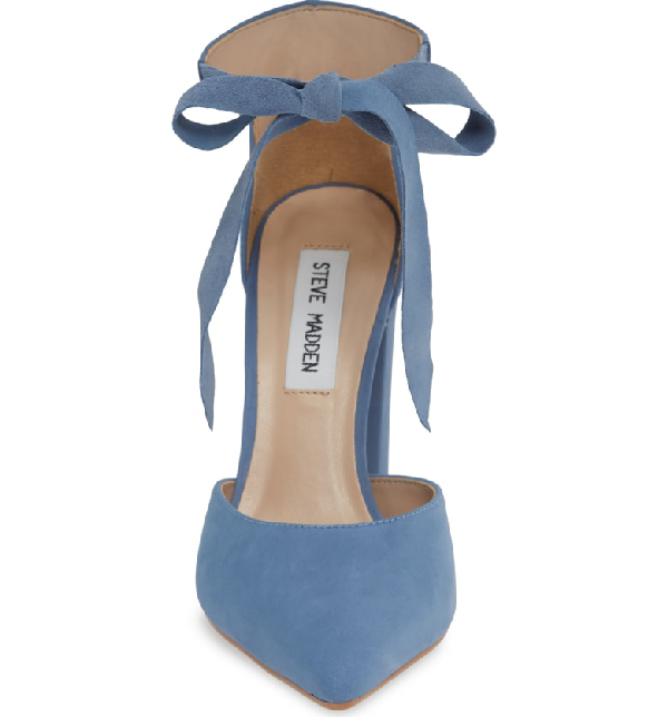 pearl blue nubuck steve madden