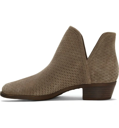 Shop Lucky Brand Baley Bootie In Brindle Suede