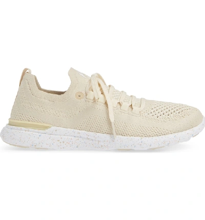 Shop Apl Athletic Propulsion Labs Techloom Breeze Knit Running Shoe In Parchment/ Blush/ Sky