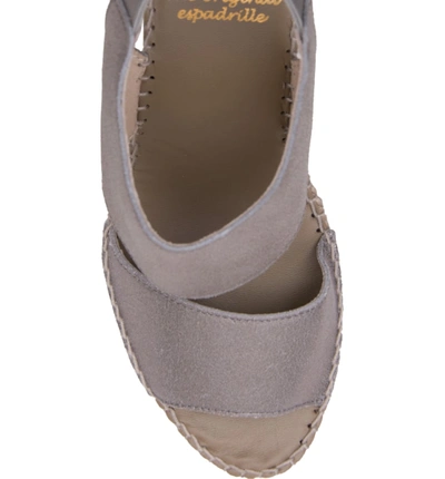 Shop Andre Assous 'reese Hi' Sandal In Pewter Suede