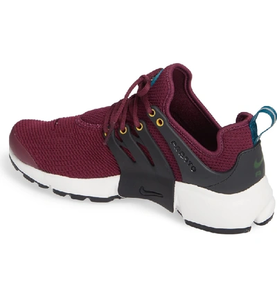 Shop Nike Air Presto Sneaker In Bordeaux/ Black-geode Teal