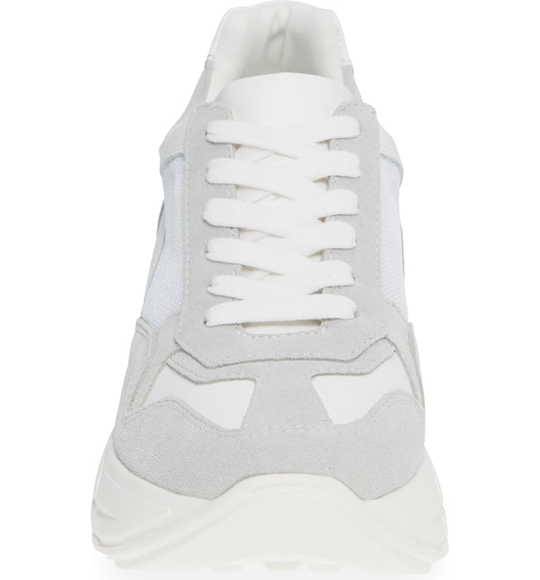 memory platform wedge sneaker