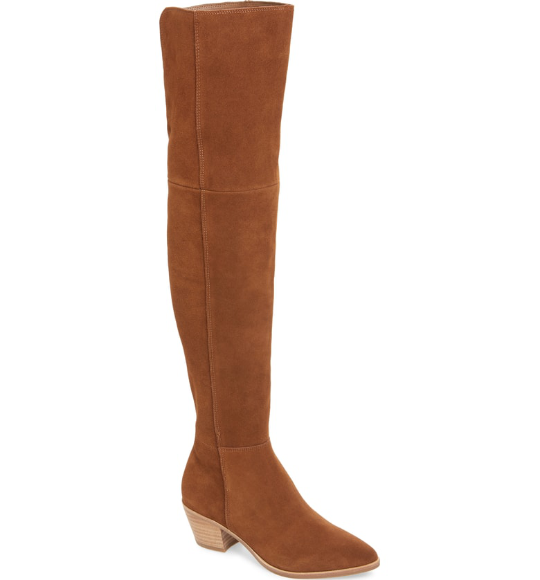 lucca pieced over the knee boot