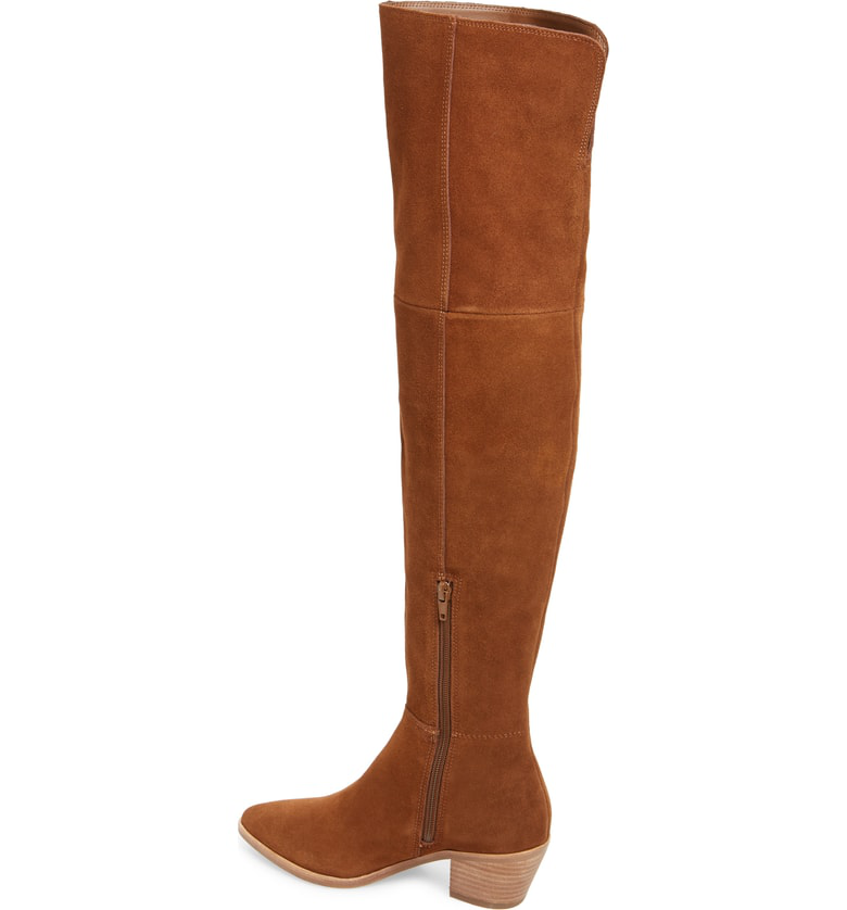lucca pieced over the knee boot