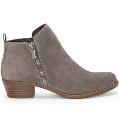 Shop Lucky Brand Basel Bootie In Periscope Suede