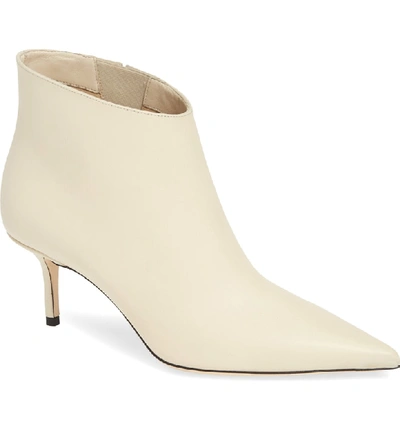 Shop Jimmy Choo Marinda Pointy Toe Bootie In Linen