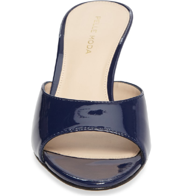 pelle moda bex kitten heel slide