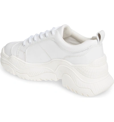 via Adelaide Instrueren Jeffrey Campbell Remnant Sneaker In White Combo | ModeSens