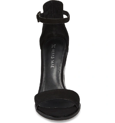 Shop Alias Mae Addax Sandal In Black Nubuck Leather