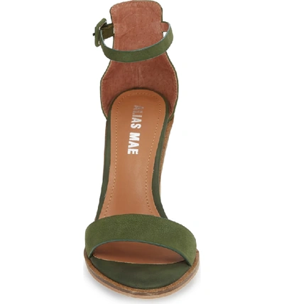 Shop Alias Mae Addax Sandal In Moss Leather