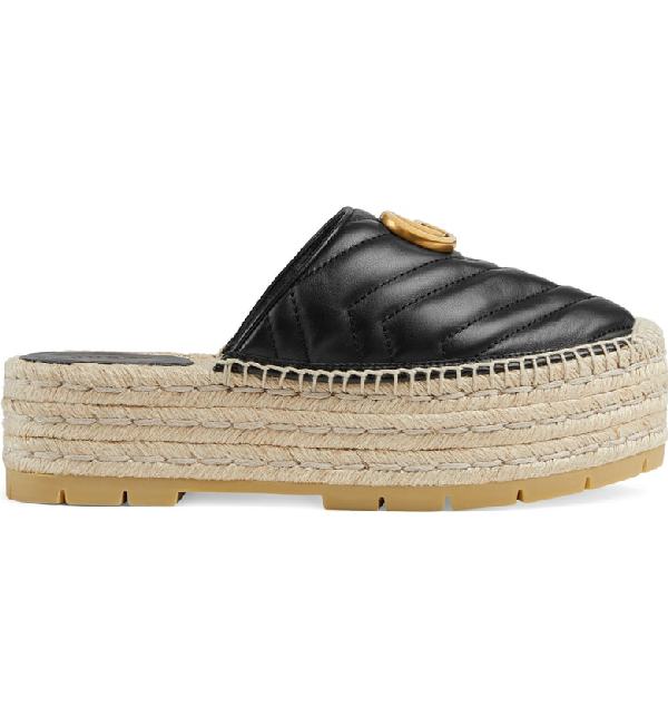 gucci pilar leather espadrilles