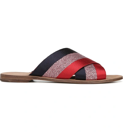 Shop Diane Von Furstenberg Bailie Sandal In Red Multi