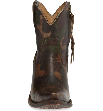 Shop Ariat Circuit Cruz Western Boot In Distressed Camouflage Leather