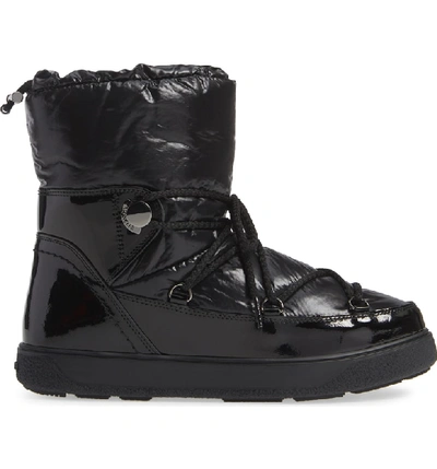 Shop Moncler Ynnaf Snow Boot In Black