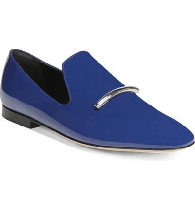 Shop Via Spiga Tallis Flat Loafer In Pop Blue