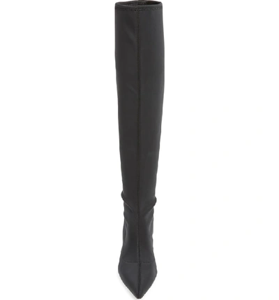 Charles By Charles David Aerin Over The Knee Boot In Black Stretch