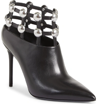 Shop Alexander Wang Tina Grommet Bootie In Black