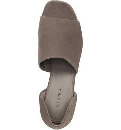 Shop Via Spiga Leah Sandal In Cocco Suede