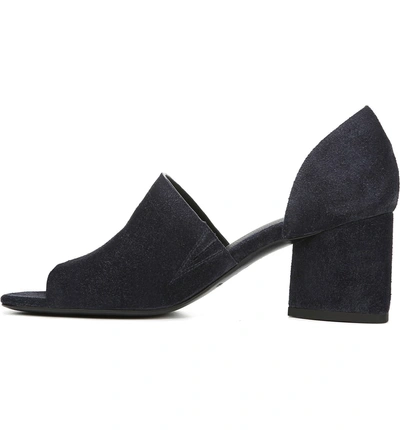 Shop Via Spiga Leah Sandal In Navy Suede