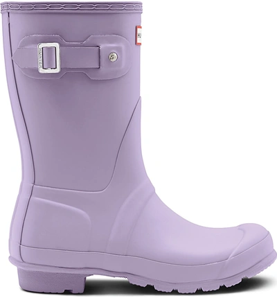 Shop Hunter Original Short Waterproof Rain Boot In Thundercloud