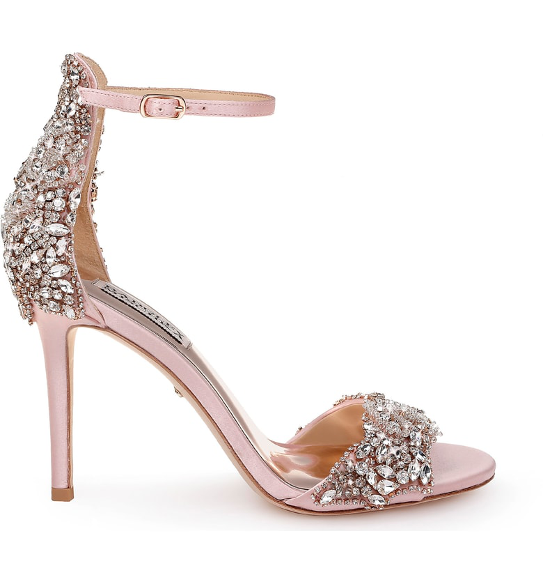 badgley mischka fabiana ankle strap sandal