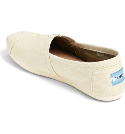 Shop Toms Classic Canvas Slip-on In Light Beige