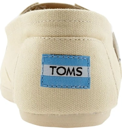 Shop Toms Classic Canvas Slip-on In Light Beige