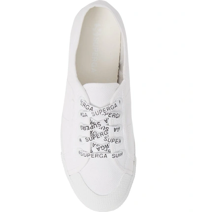 Shop Superga 2405 Cotu Platform Sneaker In White/ White