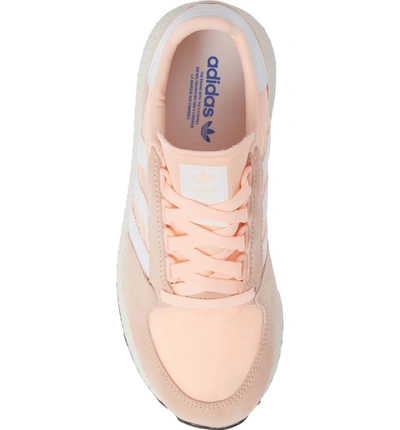 Shop Adidas Originals Forest Grove Sneaker In Orange/ Cloud White/ Black