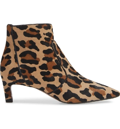 Shop Aquatalia Marilisa Weatherproof Bootie In Leopard Calf Hair