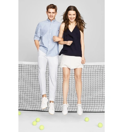 Shop Cole Haan Grandpro Tennis Shoe In Blueberry Suede