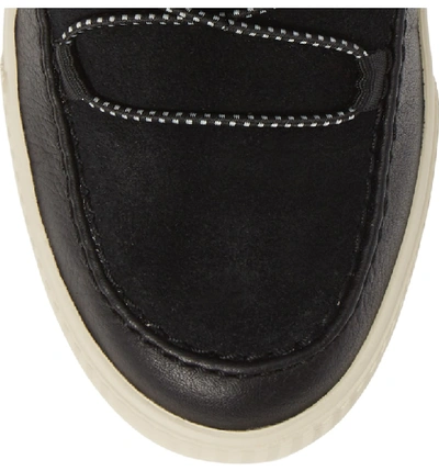Shop Toms Alpine Boot In Black Leather