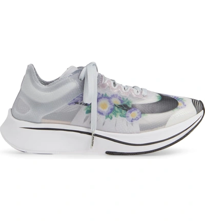 Shop Nike Zoom Fly Sp Running Shoe In Pure Platinum/ Black-white
