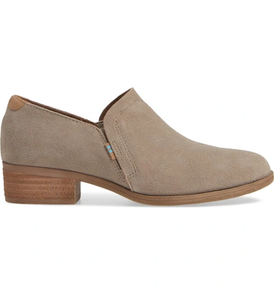 Shop Toms Shaye Bootie In Desert Taupe Suede