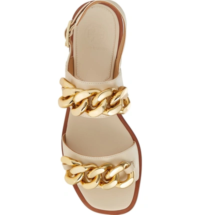 Shop Tory Burch Adrien Chain Sandal In Dulce De Leche