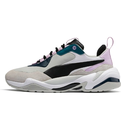 Shop Puma Thunder Electric Sneaker In Deep Lagoon/ Orchid Bloom