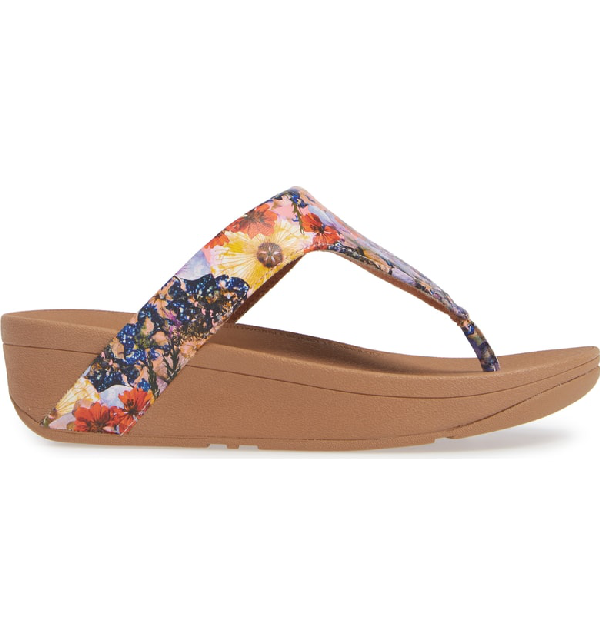 fitflop lottie flower crush wedge sandal