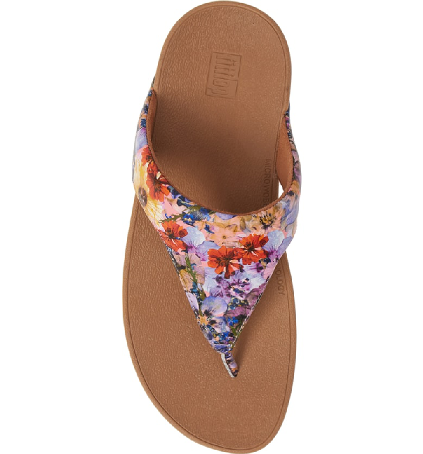fitflop lottie flower crush wedge sandal