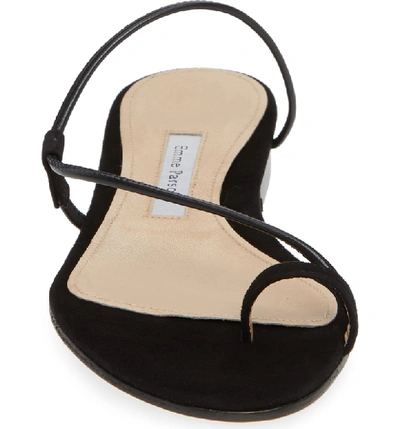 Shop Emme Parsons Susan Slide Sandal In Black
