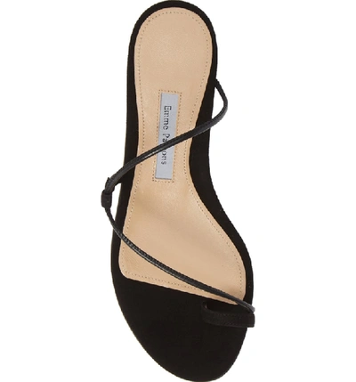 Shop Emme Parsons Susan Slide Sandal In Black